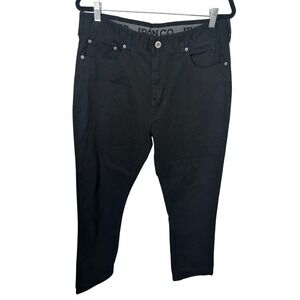 Iron Co Men's Black Jeans Tagged 34x30 Actual‎ 35x30.5 Five Pocket Stretch